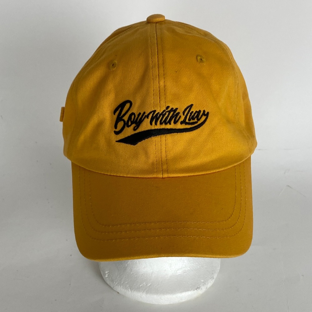 BTS Boy with Luv Yellow Ball Cap